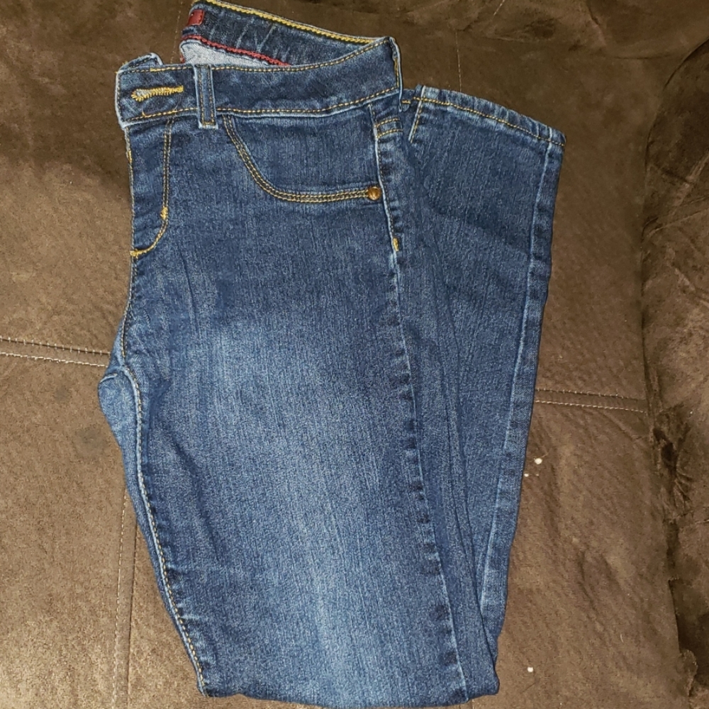 Girls blue jeggings